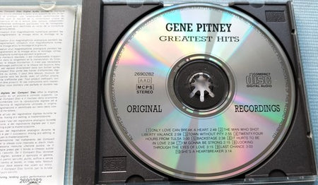 Gene Pitney – Greatest Hits (1991) CD