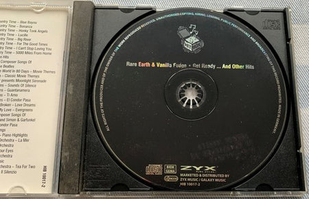 Rare Earth / Vanilla Fudge ‎– Get Ready ... And More Hits CD 1999