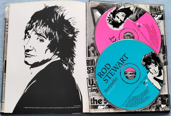 Rod Stewart – Storyteller - The Complete Anthology: 1964 - 1990 4XCDBOX zijn als nieuw