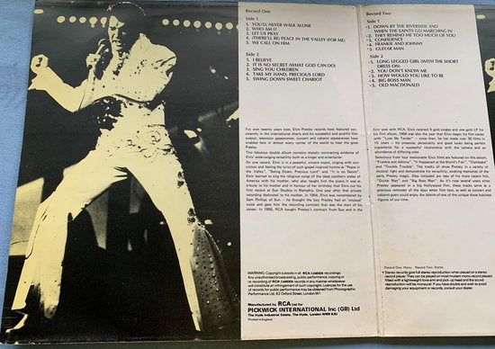 The Elvis Presley Collection 1972 2XLP LP Tooltip Let op! Dit product is een LP. Hiervoor heb je een platenspeler nodig.