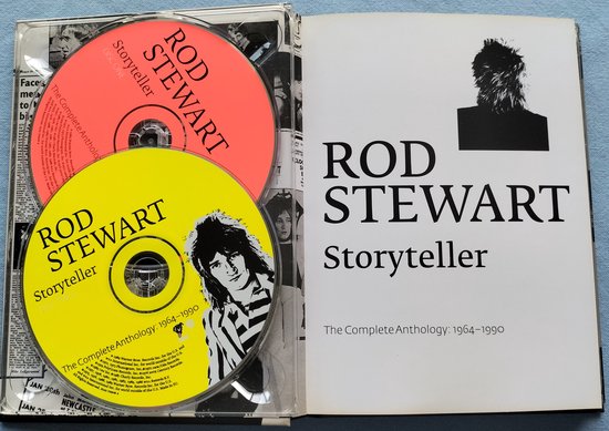 Rod Stewart – Storyteller - The Complete Anthology: 1964 - 1990 4XCDBOX zijn als nieuw