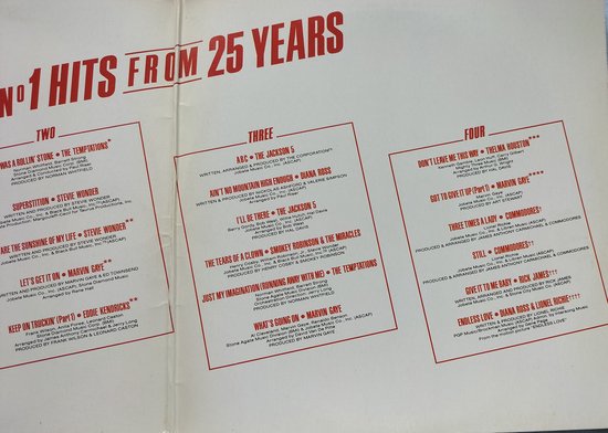 25 N°1 Hits From 25 Years (1983) 2X LP = in Nieuwstaat