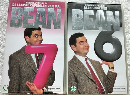 VHS Het Beste van MR. BEAN 9VHS Tapes als nieuw