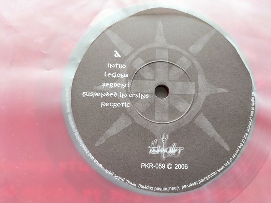 Nebular Mystic ‎– Necrotic 2006 LP=als nieuw Red Vinyl LTD