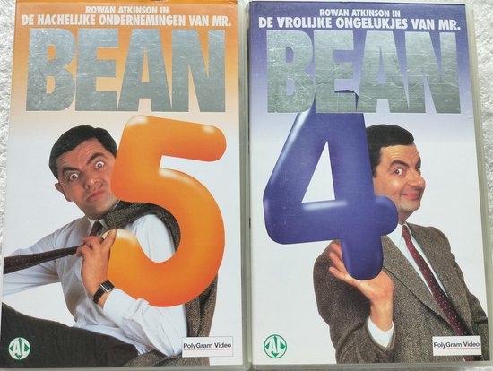 VHS Het Beste van MR. BEAN 9VHS Tapes als nieuw