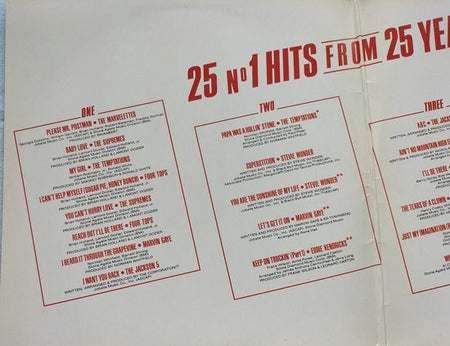 25 N°1 Hits From 25 Years (1983) 2X LP = in Nieuwstaat