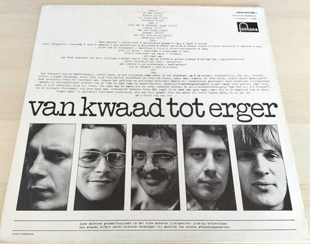 Bots ‎– Van Kwaad Tot Erger (1975) LP