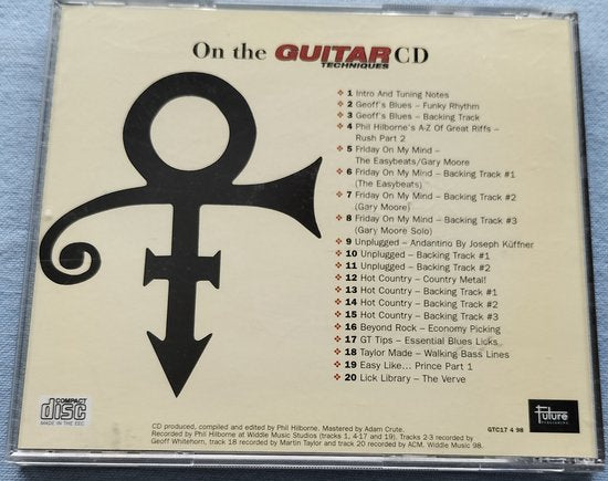 Guitar Techniques April 1998 CD = als nieuw