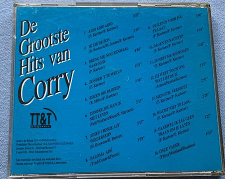 Corry  – De Grootste Hits Van 1992 CD