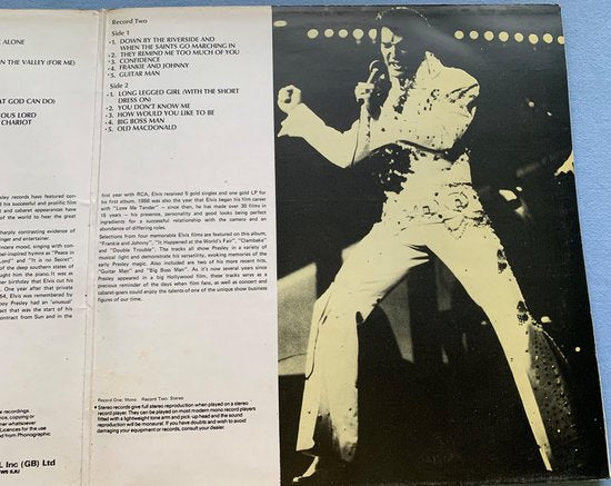 The Elvis Presley Collection 1972 2XLP LP Tooltip Let op! Dit product is een LP. Hiervoor heb je een platenspeler nodig.