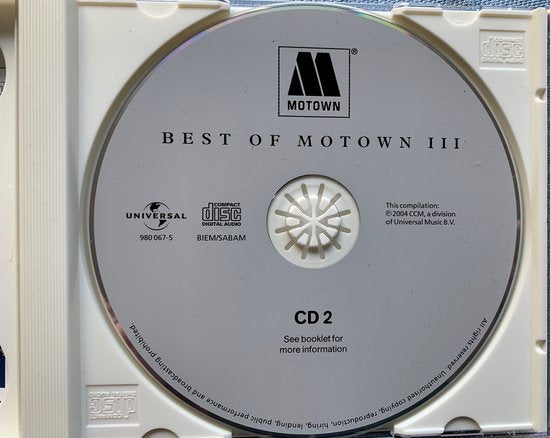 BEST OF MOTOWN III CDBOX 2XCD IN PERFECTE STAAT