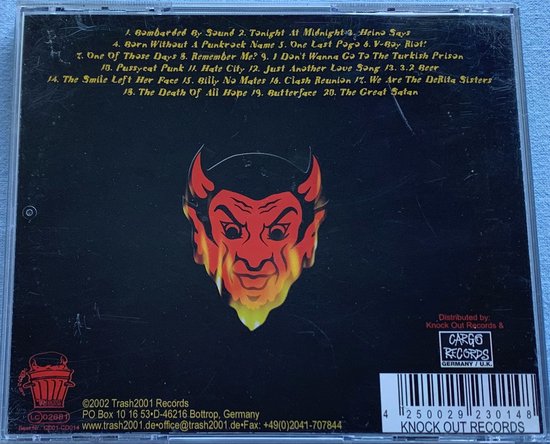 DeRita Sisters – The Great Satan 2002 CD