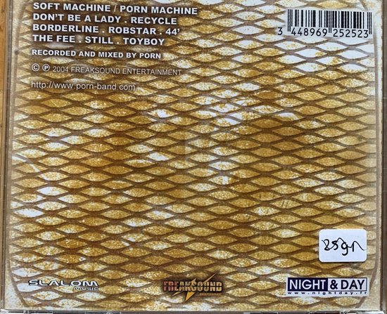 Porn ‎– Glitter, Danger & Toyboyz CD