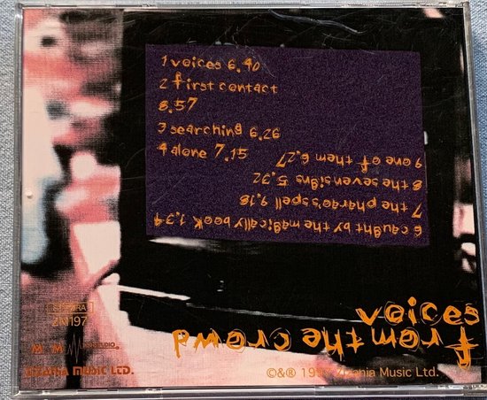 Darius - Voices from the Crowd (1997) CD
