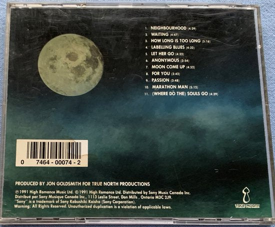 Gregory Hoskins And The Stickpeople – Moon Come Up  1991 CD