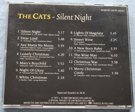The Cats – Silent Night (1994) CD