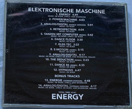 Elektronische Maschine - Energy (1999) CD