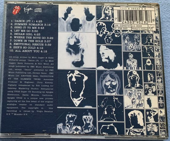 The Rolling Stones – Emotional Rescue 1994 CD is in bijna Perfect