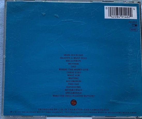 Camouflage - Meanwhile (1991) CD