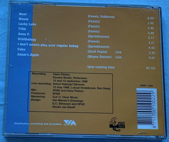 Sprinkhuizen, Fennis & Didderen - Nieuw (1998) CD