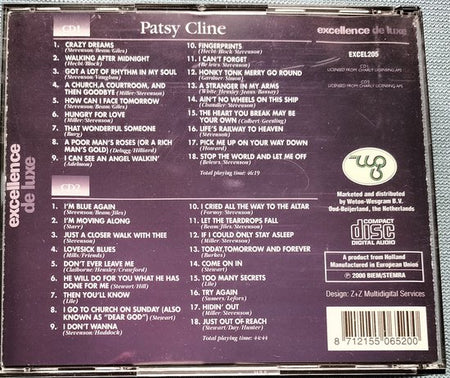 Patsy Cline – 36 Country Greats (2000) 2XCD = als nieuw