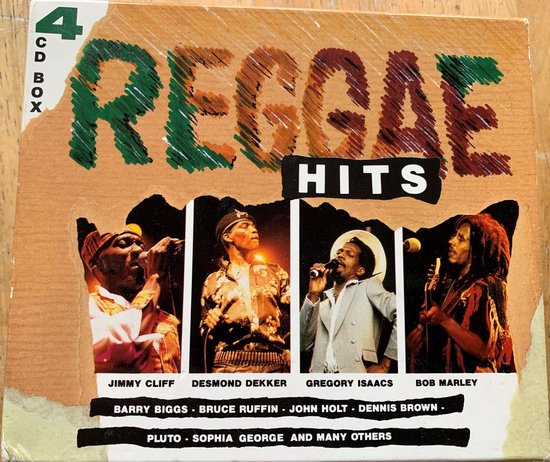 VARIOUS 4 X CD BOX REGGAE