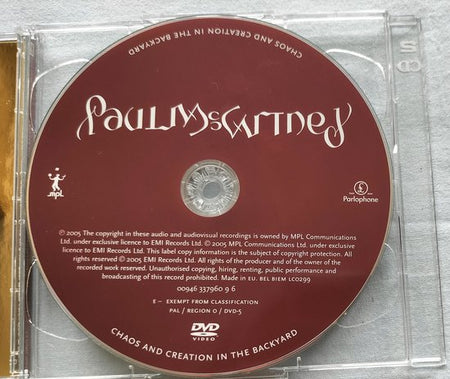 Paul McCartney - Chaos and Creation in the Backyard (2005) (Special Edition) CD & DVD