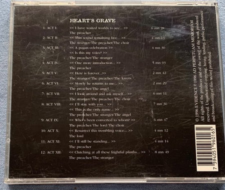 Evidence - Heart's Grave 1996 CD