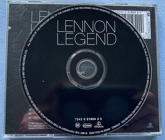 John Lennon - Lennon Legend (1997) CD