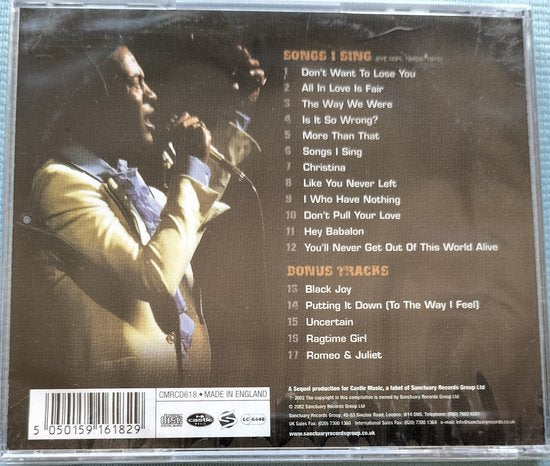 Jimmy Helms – Black Joy / The Pye Sessions 1975-1977 (2002) CD Sealed