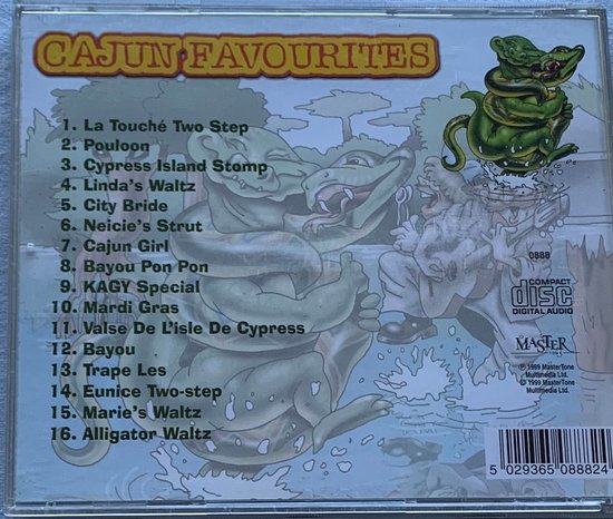 La Touché – Cajun Favourites 3 (Original Cajun Music From The Swamps) 1999 CD