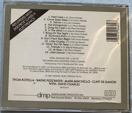 Thom Rotella Band – Thom Rotella Band 1988 CD