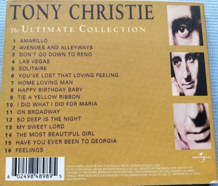 Tony Christie - The Ultimate Collection (1997) CD
