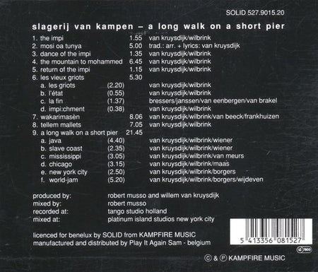 Slagerij Van Kampen - A Long Walk On A Short Pier (CD)