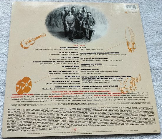 Emmylou Harris And The Nash Ramblers ‎– At The Ryman (1992) LP= als nieuw ( Collect Item)
