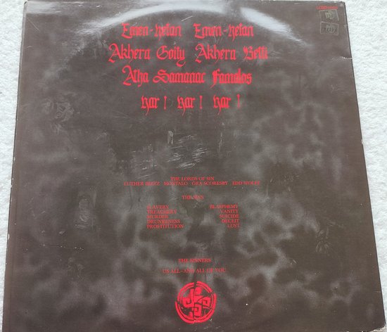 Witchfynde - Lords of Sin 2XLP (1984)