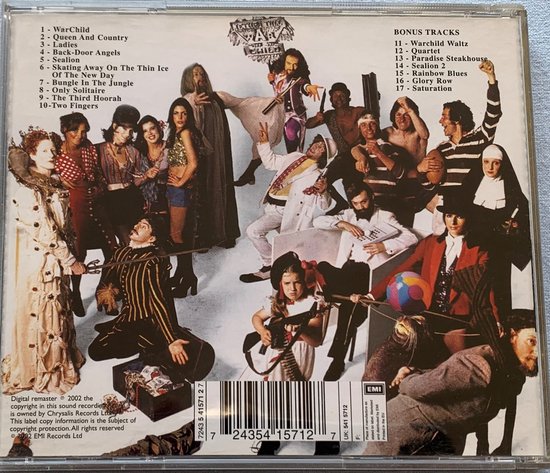 Jethro Tull - War Child 2002 CD