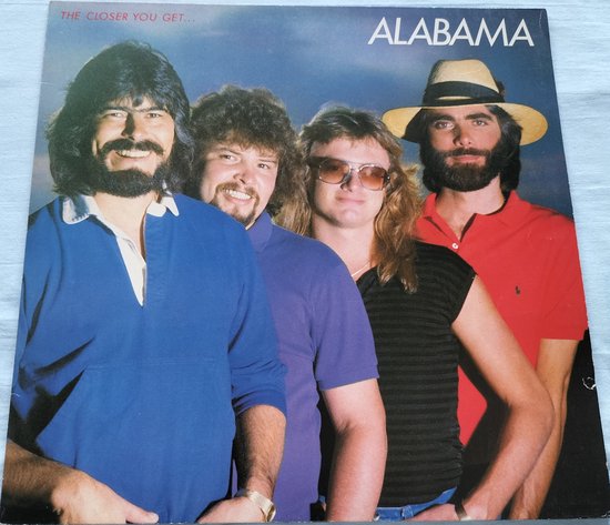Alabama – The Closer You Get...(1983) LP= als nieuw