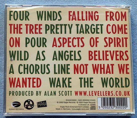 Levellers – Green Blade Rising 2002 CD Sealed