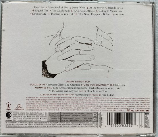 Paul McCartney - Chaos and Creation in the Backyard (2005) (Special Edition) CD & DVD