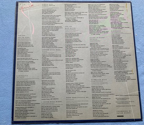 Linda Ronstadt ‎– The Southern Belle 1977 Gouden LP