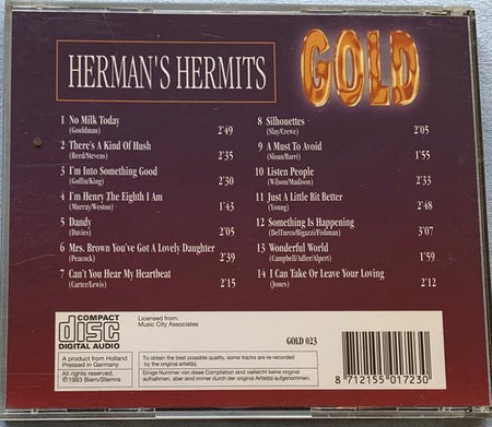 Herman's Hermits – Gold 1993 CD