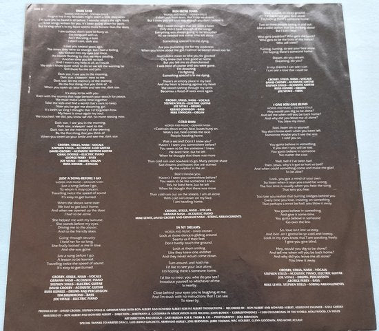 Crosby, Stills & Nash ‎– CSN 1977