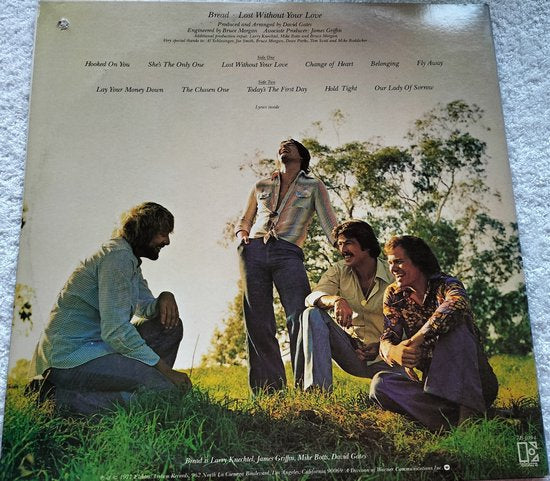 Bread - Lost Without Your Love (1977)LP