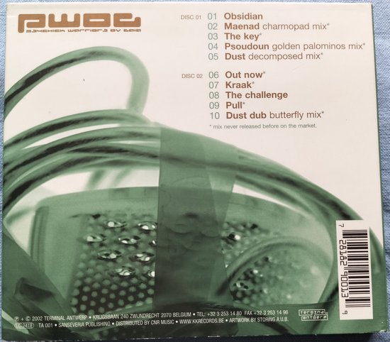 PWOG ‎– The Key (2002) 2XCD als nieuw