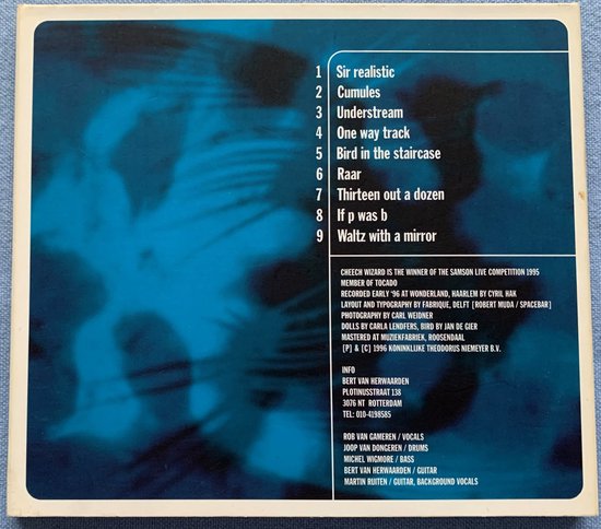 Cheech Wizard – Jarwomb 1996 CD is in Nieuwstaat