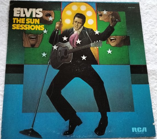 Elvis Presley - The Sun Sessions (1976) LP Collect Item MONO