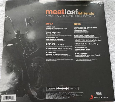 Meatloaf & Friends - Their Ultimate Collection (2021) Red Vinyl (Sealed)