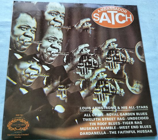 Louis Armstrong & His All-Stars – Ambassador Satch (1971) LP = als nieuw