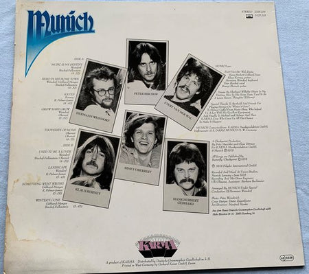 Munich – Munich 1978 LP is in Nieuwstaat.	(Krautrock)